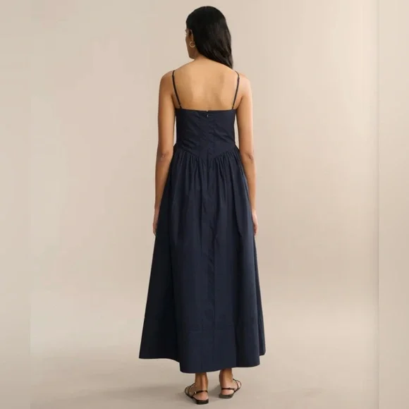 NWT Jenni Kayne Peninsula Dress in Navy - Picture 3 of 15